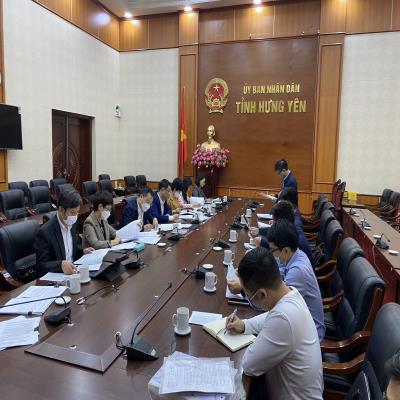  Kiểm tra định kỳ năm 2021 việc tổ chức thực hiện công tác phân loại đô thị tại tỉnh Hưng Yên